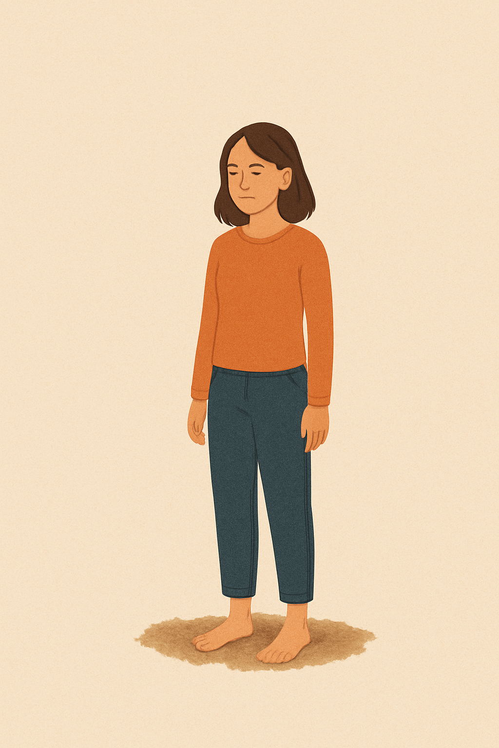 Poner los pies en la tierra: un primer paso frente al estrés
